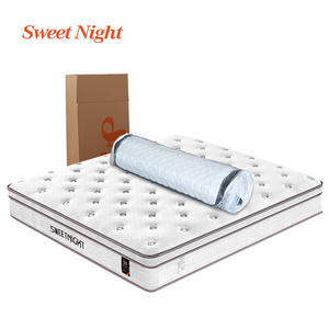 High resilience medium soft foam import 5 star hotel mattress box