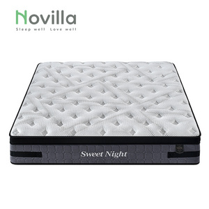 Factory Wholesale Full Size Cooling Gel Memory Foam Coil Spring Mattress 12 Inch spring mattress king queen rolled up mattress