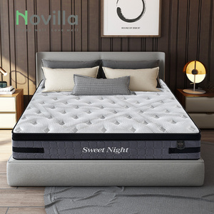 Comfortable Soft Foldable Tatami Luxury Mattress Topper Roll Up Pocket Pillow Top Hotel King Queen Size Bed Foam Mattress