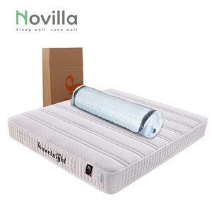 Sleep Well Cheap Price Hotel Pocket Spring American Mattress Roll Up King Size Mattresses Extra Firm