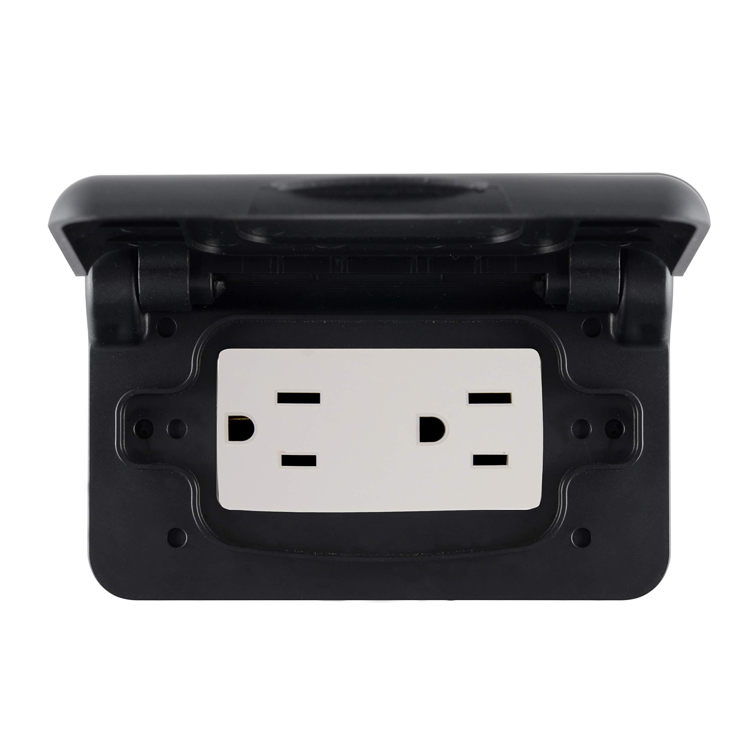 15/20A GFI GFCI Outlet safety receptacle waterproof cover electrical outlet wall plate cover