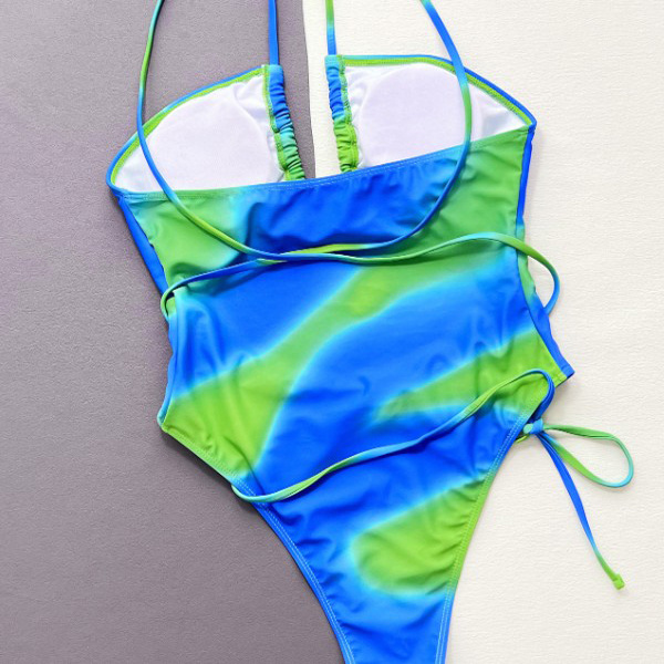 YY5906      Custom Color Changing Bikini Beachwear Surfing Swimsuit Women Sexy Swimwear OEM