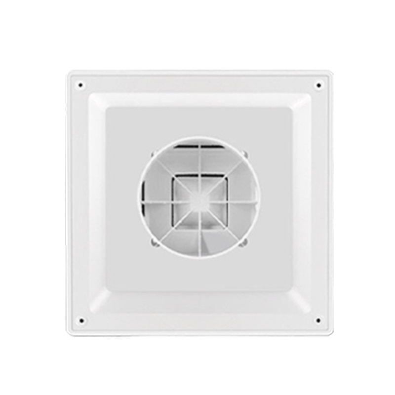 Plastic Square Diffuser Square To Circular Exhaust Louver Anti Condensation Central Air Conditioning Vent Ventilation