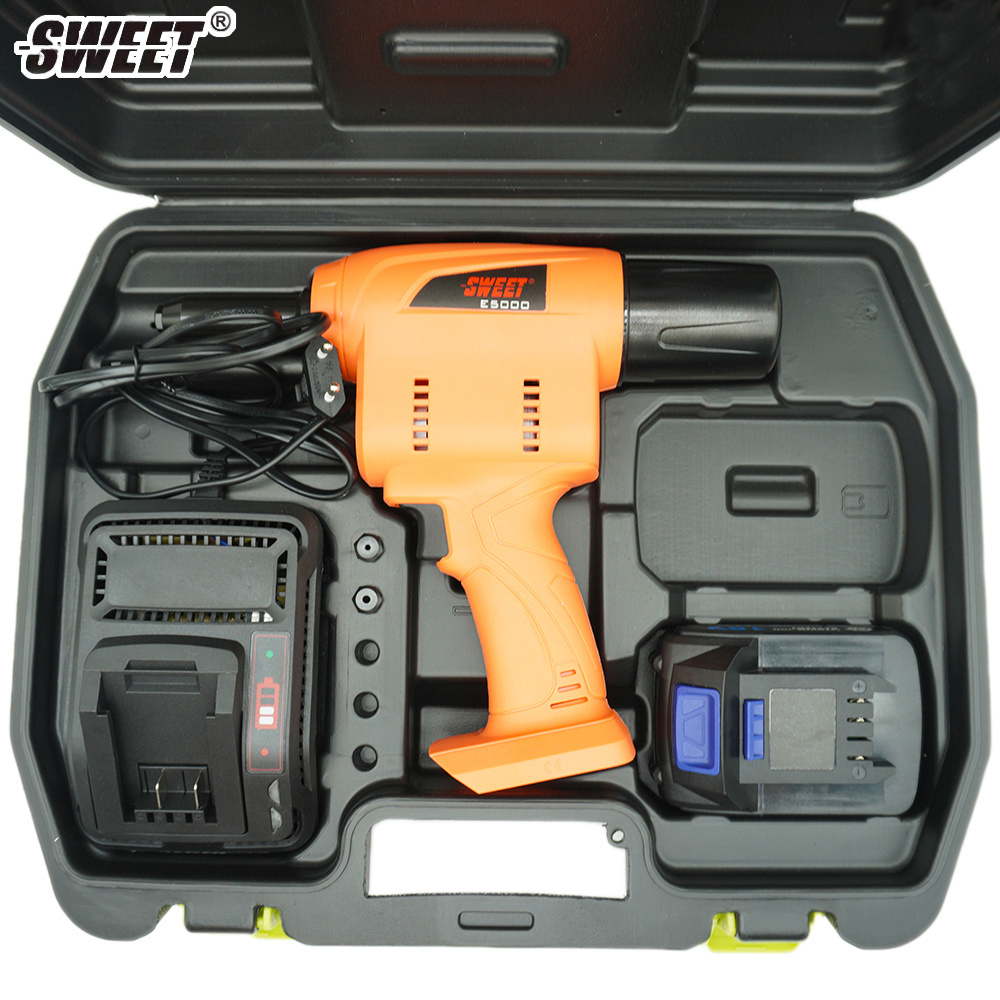 SWT-E5000 battery rivet gun electric rivet gun cordless rivet gun