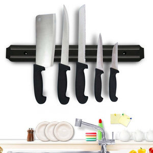 Kitchen Utensils Cooker Tool Wall Mount Magnetic Knife Rack Shelf Storage Holder