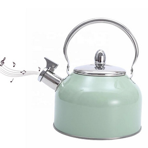 2.5L Whistling Kettle Stainless Steel Teapot Cookware Large Capacity Water Kettles Suitable For Induction cooker Gas Stove