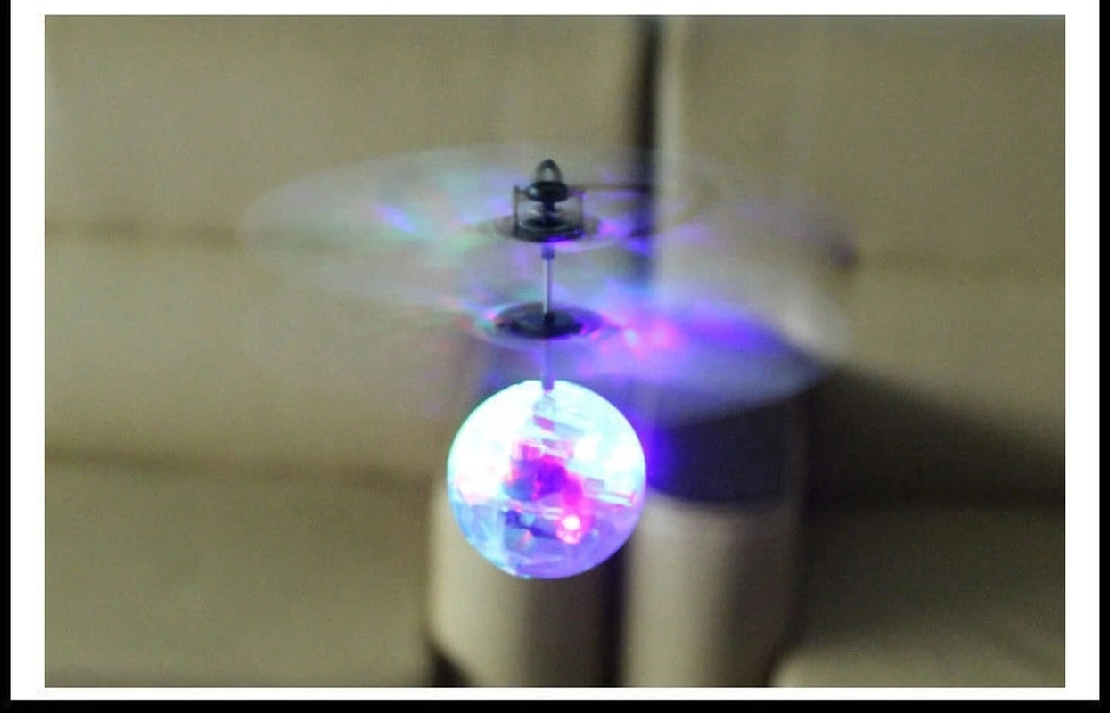 Flying Ball LED Luminous Kid Flight Balls Electronic Infrared Induction Aircraft Remote Control Toys Magic Sensing Helicopter