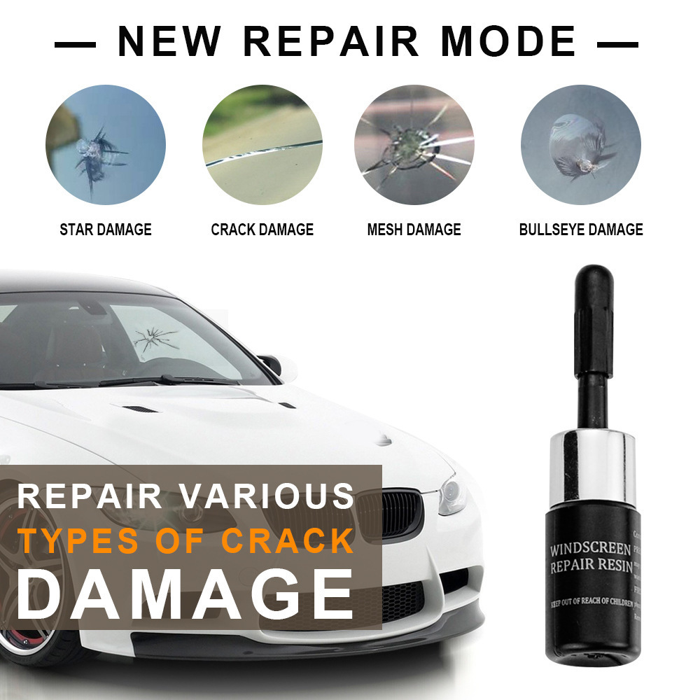 Rayhong OEM&ODM Screen Car Crack Repair Liquid Windshield Crack Repair Resin Sealant Wind Screen Crack Repair Kit