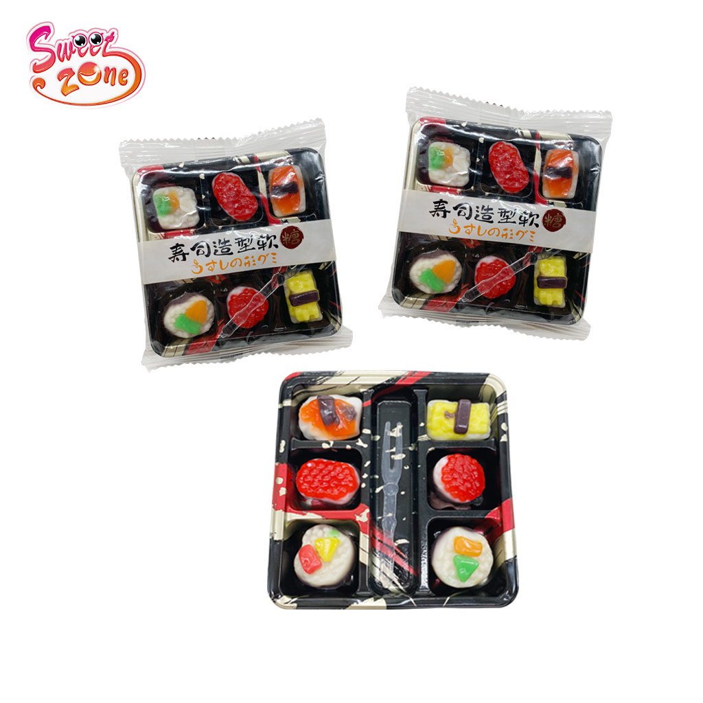 4D Japanese sushi shape Gummy Jelly Soft Candy