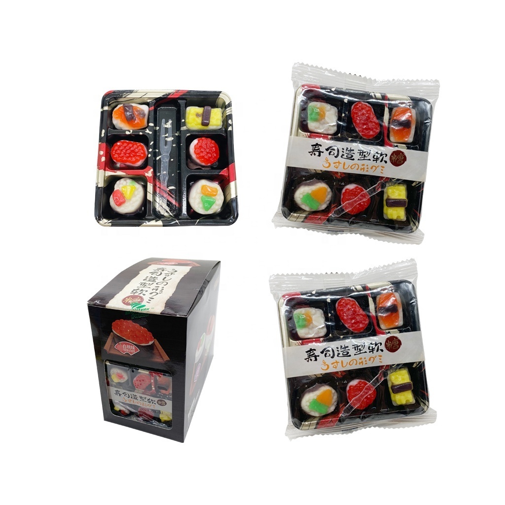 4D Japanese sushi shape Gummy Jelly Soft Candy