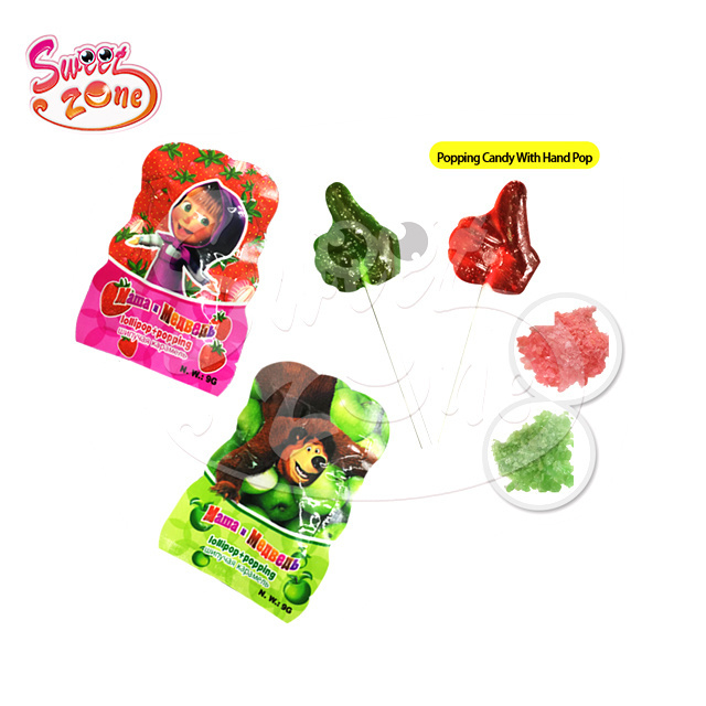 Popping Candy With Finger Foot Lollipop