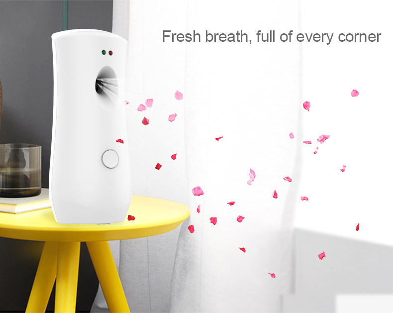 Fast Shipping Automatic Adjustable Fragrance Dispenser Home Indoor Wall-mounted Aerosol Spray Air Freshener For Washroom