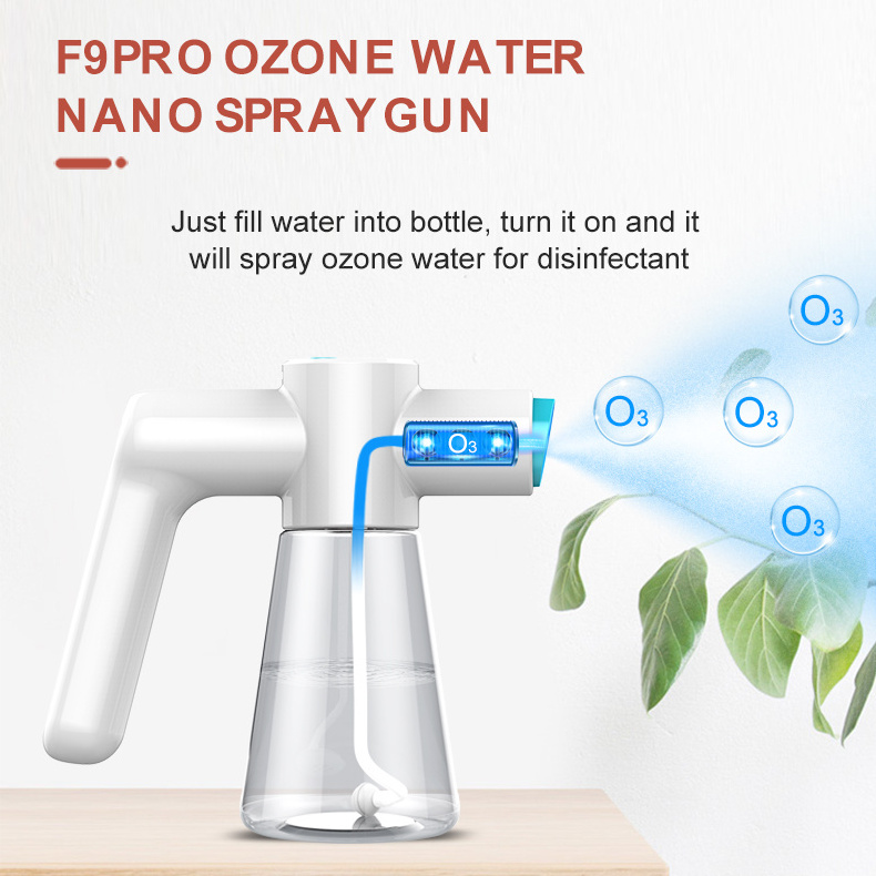 Home Ozone Generator Purifier Stretcher and Disinfectant Ozone Hand Spray Ozone Disinfectant Water Generator