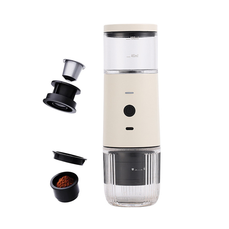 Car camping electric automatic professional espresso machine single k cup traveling mini capsule turkish portable coffee makers