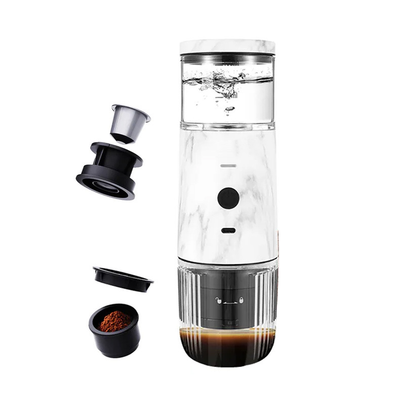 Car camping electric automatic professional espresso machine single k cup traveling mini capsule turkish portable coffee makers