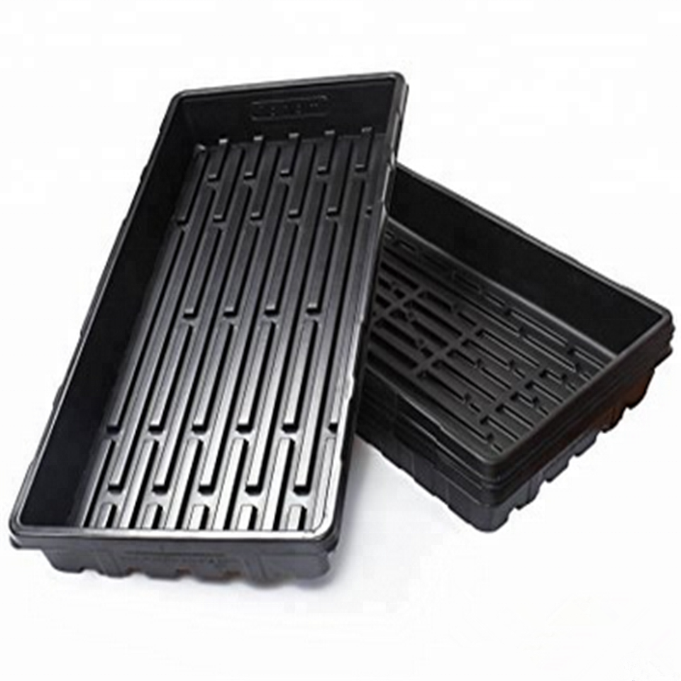 Plastic flood sprouting 1020 garden tray with lid for hydroponic growing hydroponic system