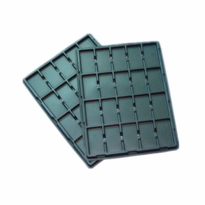 custom Vacuum Forming pallets blister cards disposable  Makeup inner Packaging Boxes Plastic Cosmetic Box decorative trays