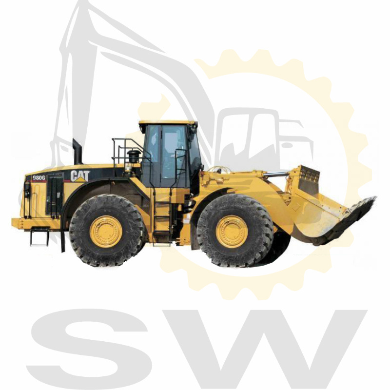 Used CAT loader 980G, used CAT CATERPILLAR 980G hydraulic wheel loader with strong power, for mining and clearance operation