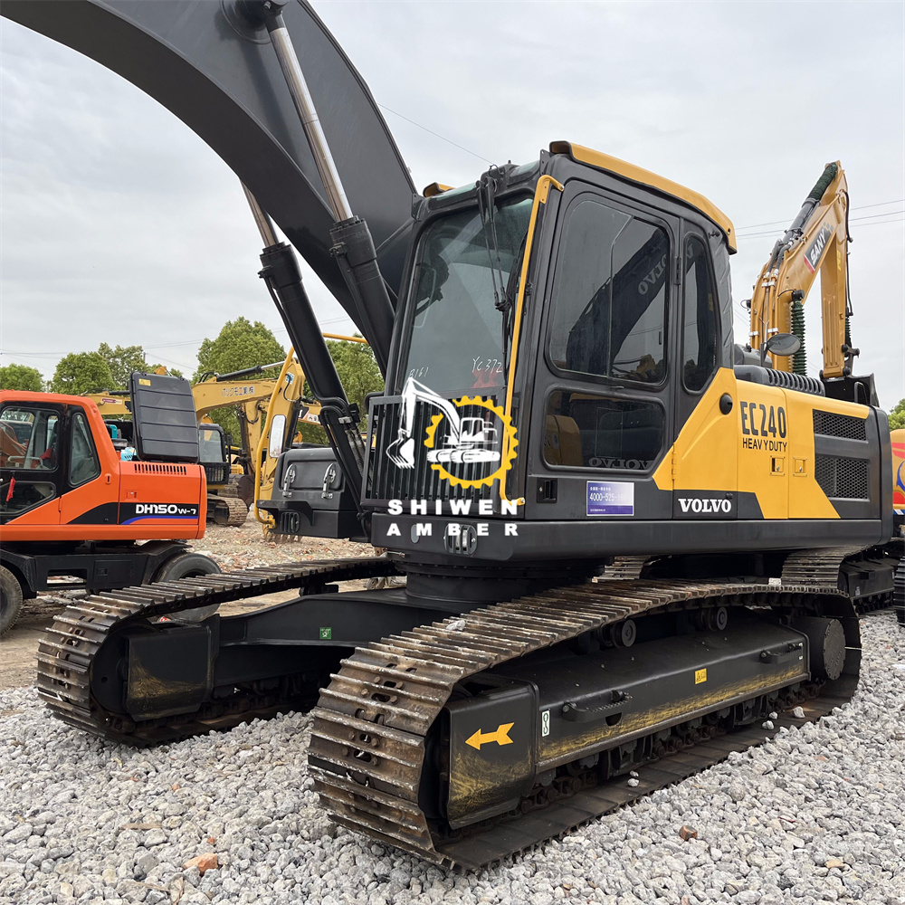 95% new price low hot sale volvo ec240 excavator in stock, ec210d ec220d ec240b ec240blc ec250d for construction project