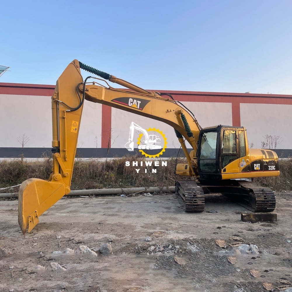 Used excavadora CAT 320 320C 320CL 320D 320D2 320GC excavator, secondhand Caterpillar 320c with Mitsubishi 3066 engine