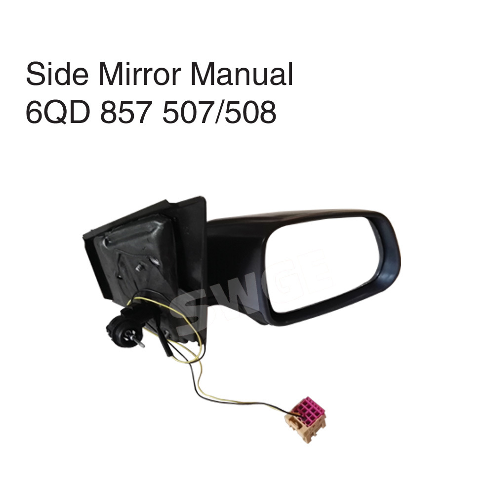 OEM 6Q1 857 501/502 FOR POLO  2005-2009  AUTO CAR mirror Motor Manual 6QD 857 507/508