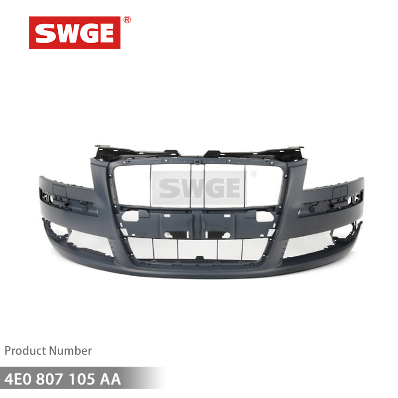 High Quality Body Parts Front Bumper For Audi A8 03-08 D3  4E0 807 105 AA Bumper  Body Kits