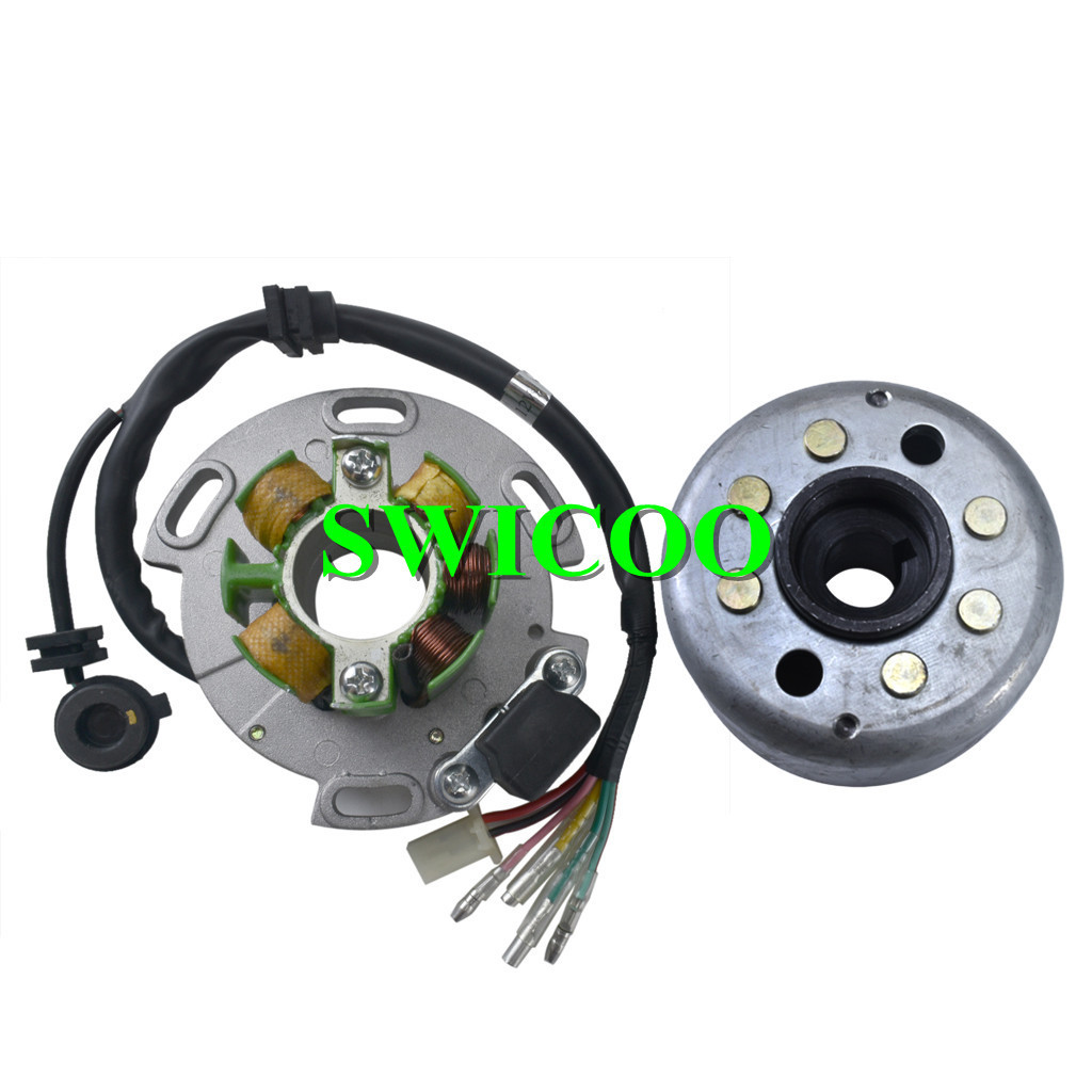 8 Coil Lifan 150 Racing Magneto Stator Rotor Kit 150cc Motorcycle Dirt PIT Bike Parts for Sale