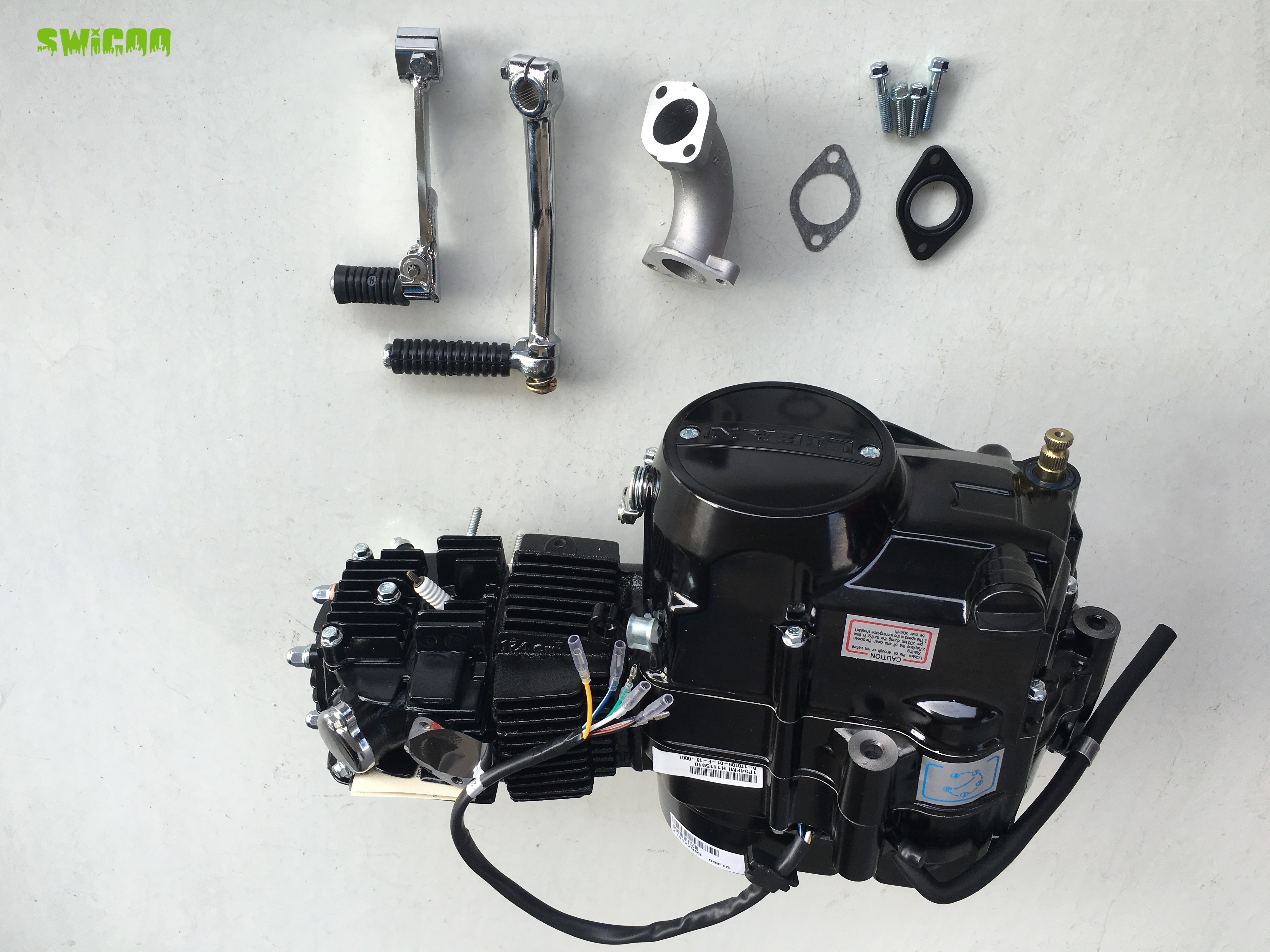 Lifan 125cc Engine System 4 Gears Manual Clutch Engine Motor Pit Pro Trail Dirt Bike ATV Motorcycle Engine 125cc