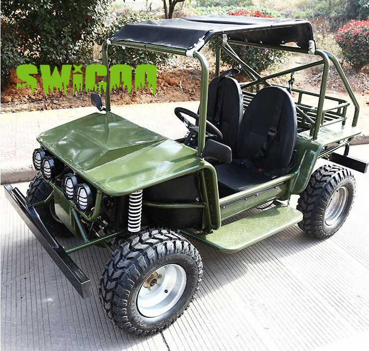 Best-Selling 150CC  Electric Start  Mini Jeep  4-Strokes 2 Seats Jeep Cars With  auto clutch