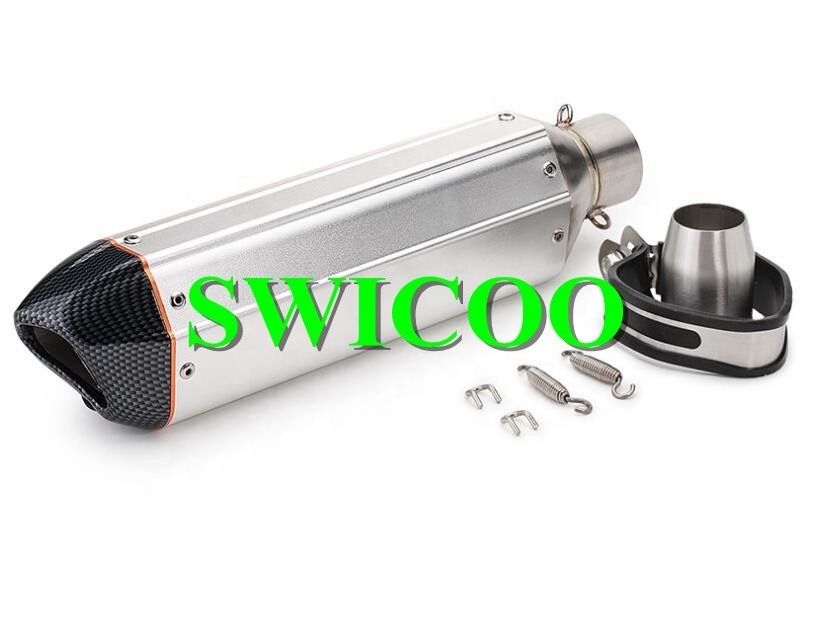 Stainless Steel 51MM 420mm exhaust muffler for motorcycle