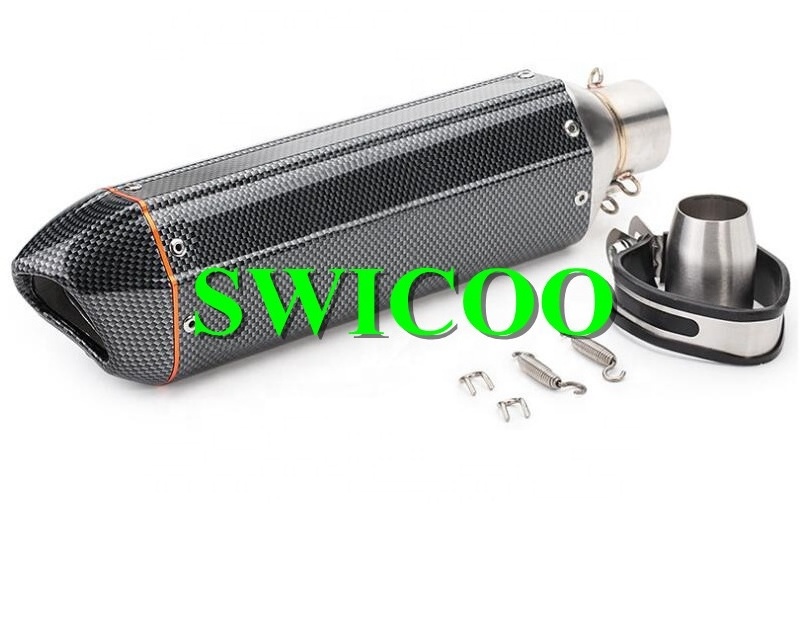 Stainless Steel 51MM 420mm exhaust muffler for motorcycle