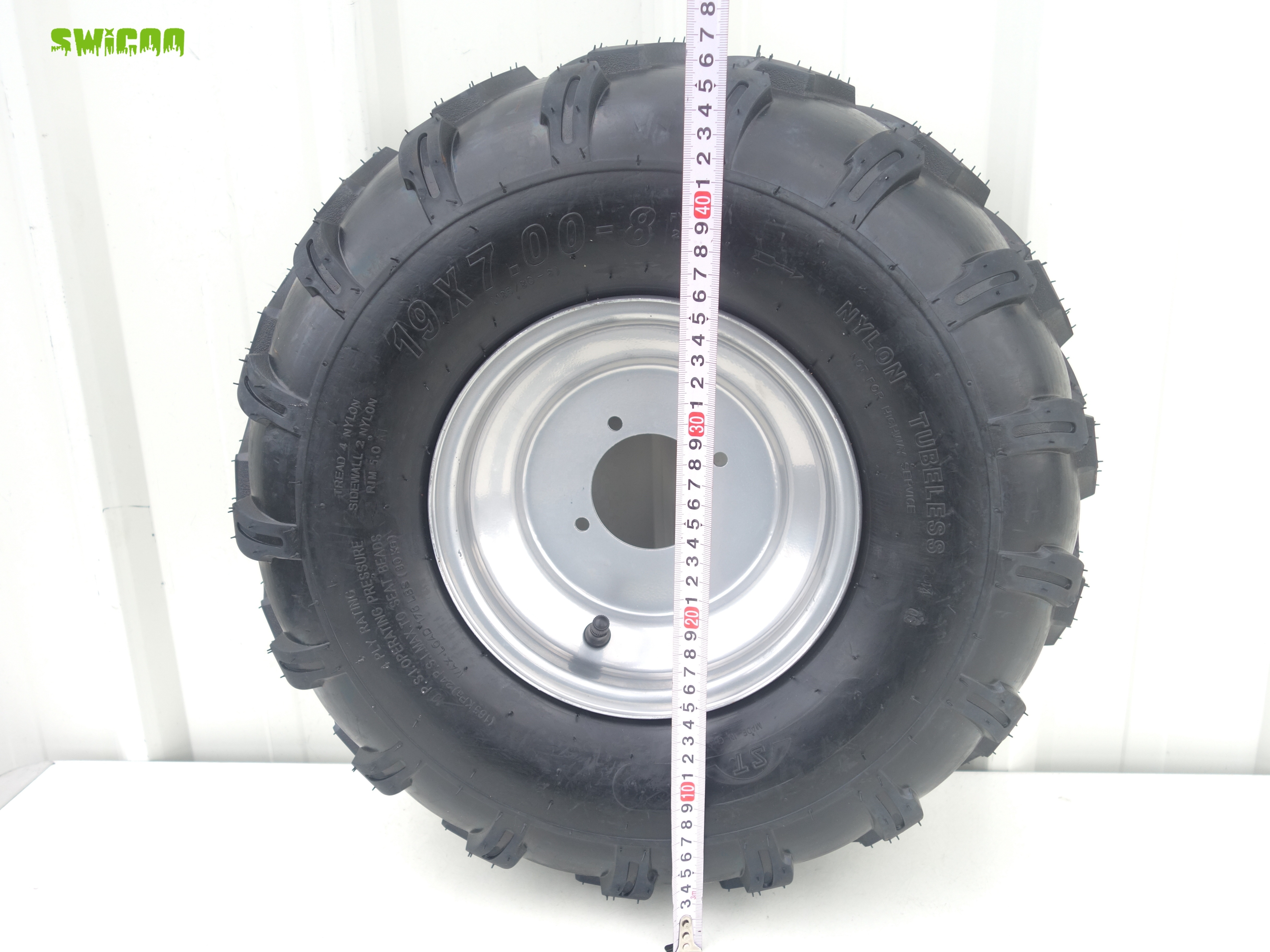 Sport ATV Tyre 19x7x8 19x7-8 Tire Wheel Rim 8 inch 19X7.0-8 19X7.00-8 UTV for KAZUMA BAJA