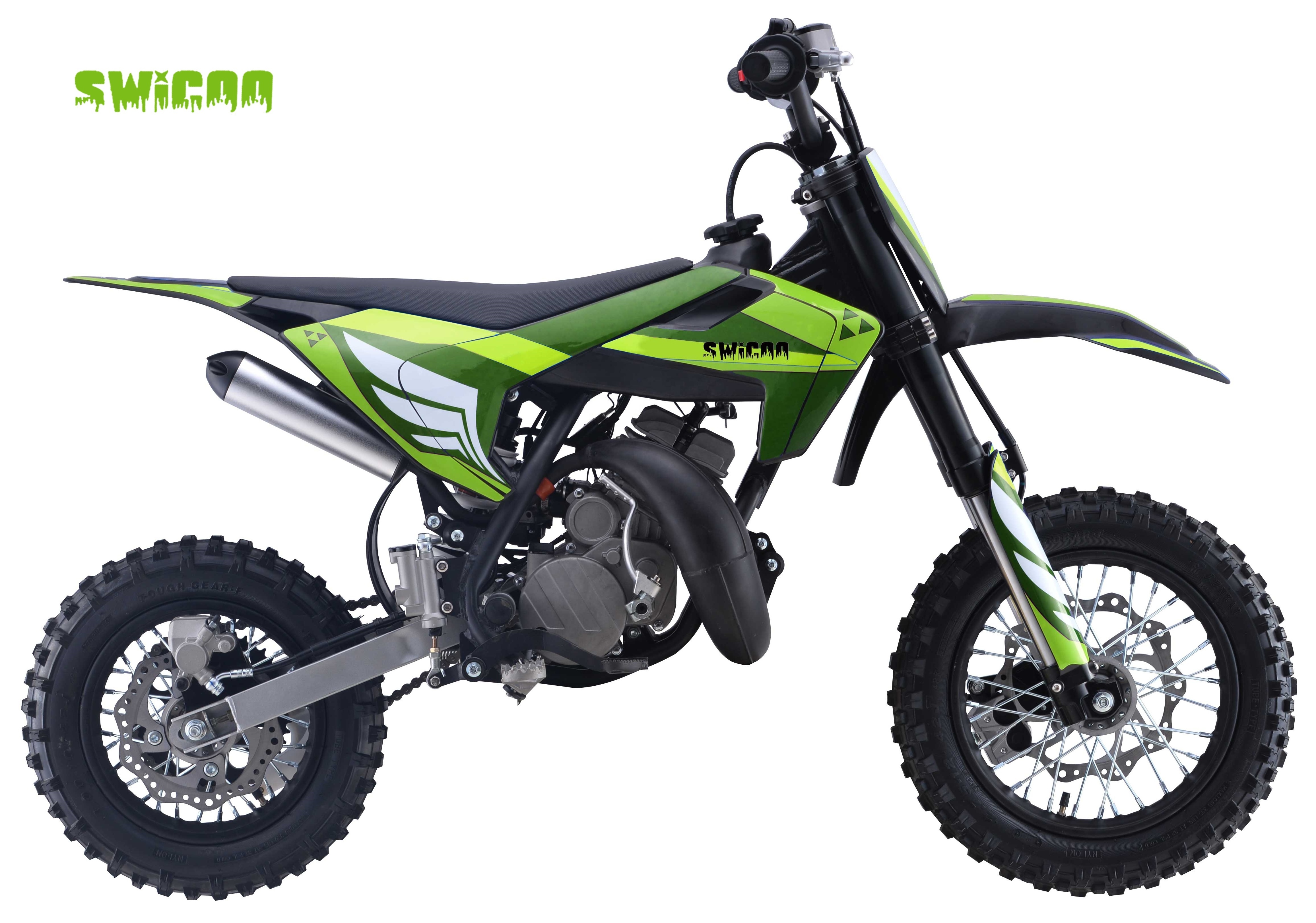 49cc Mini Bike 2-Stroke Off-Road Motorcycle Gasoline Dirt Bike for Kids with Customizable Graphics