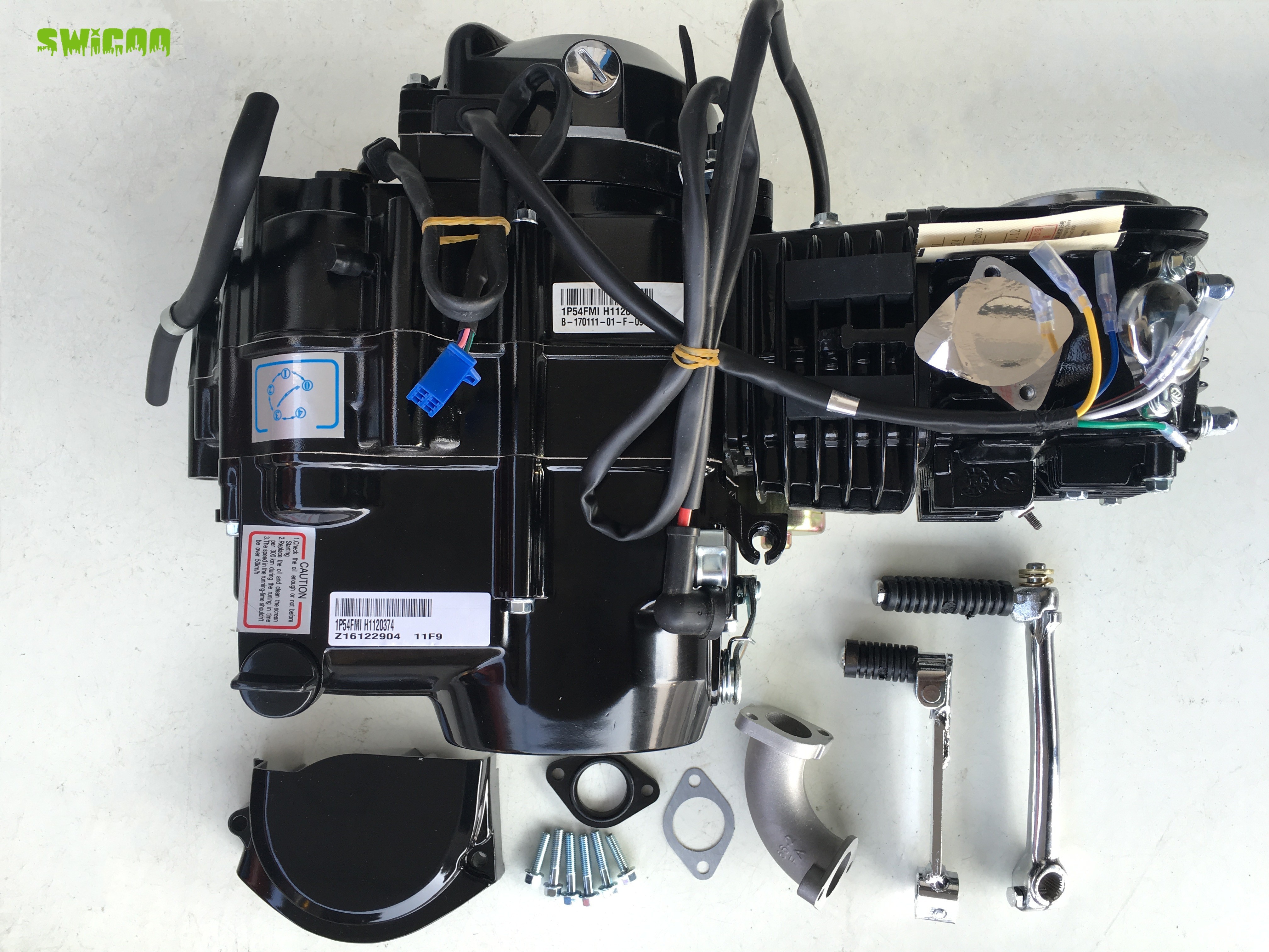 125cc Engine Motor 4 Stroke Electric Start Engine for Dirt Bike Motorcycle  ATV Go Kart Quad Buggy Engine Assembly 125cc