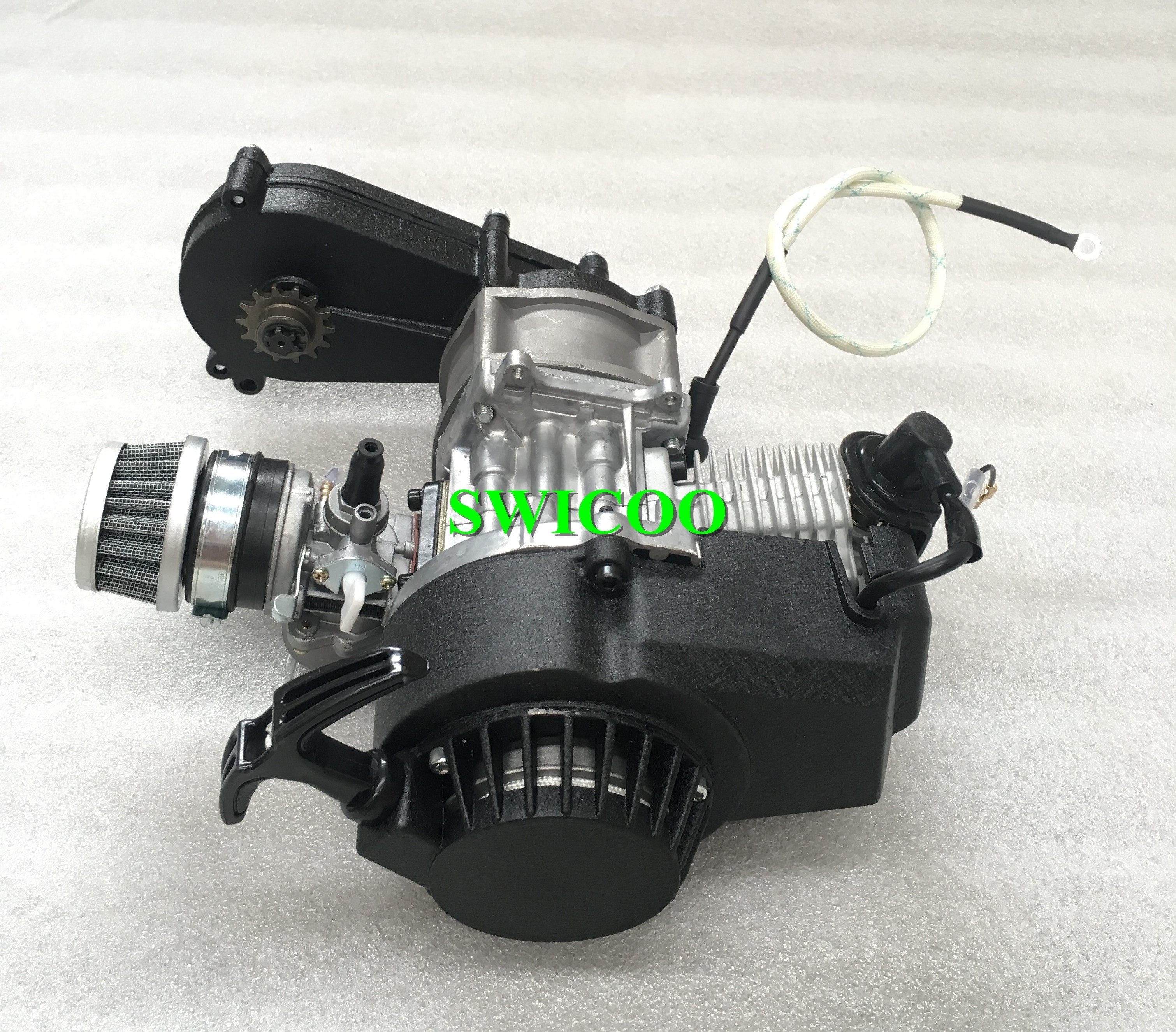 Good Quality 49CC  Pull Start Dirt Bike Engine 2 Stroke Motorcycle Engine for Sale