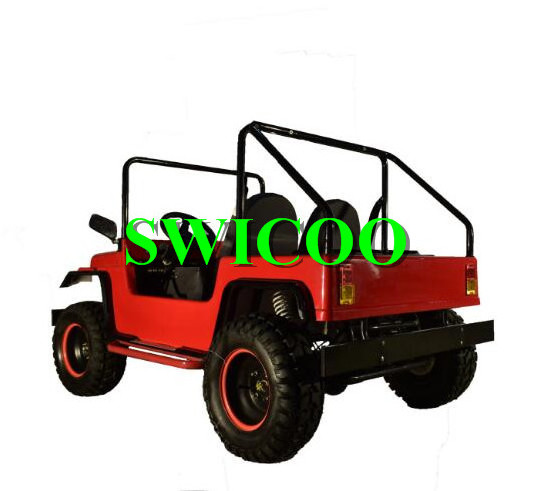 Mini Jeep Factory Direct Sales 125CC 150CC 200CC 4-strokes Gas UTV 2 Seats 4 Wheel Customize Zhejiang 12V 9ah Electric Start