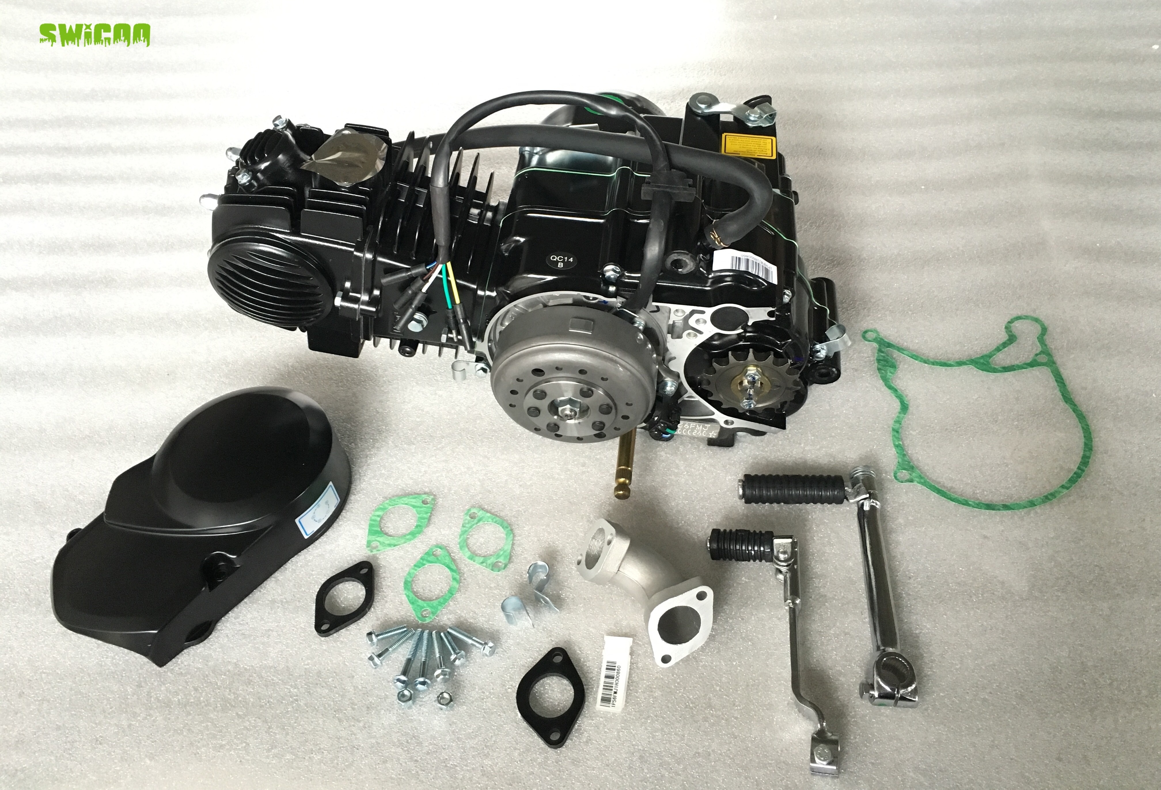 Dirt Bike 140cc Engine 4 Gears Manual Clutch Engine for Pit Bike ATV Go Kart Motorcycle 140cc Engine System Assembly