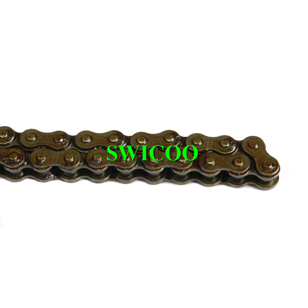 Good Quality Motorcycle Chain 420 Chain 132 Links For 110cc 125 YX Lifan Zongshen Pit Dirt Bike SSR XR50 CRF50 Parts