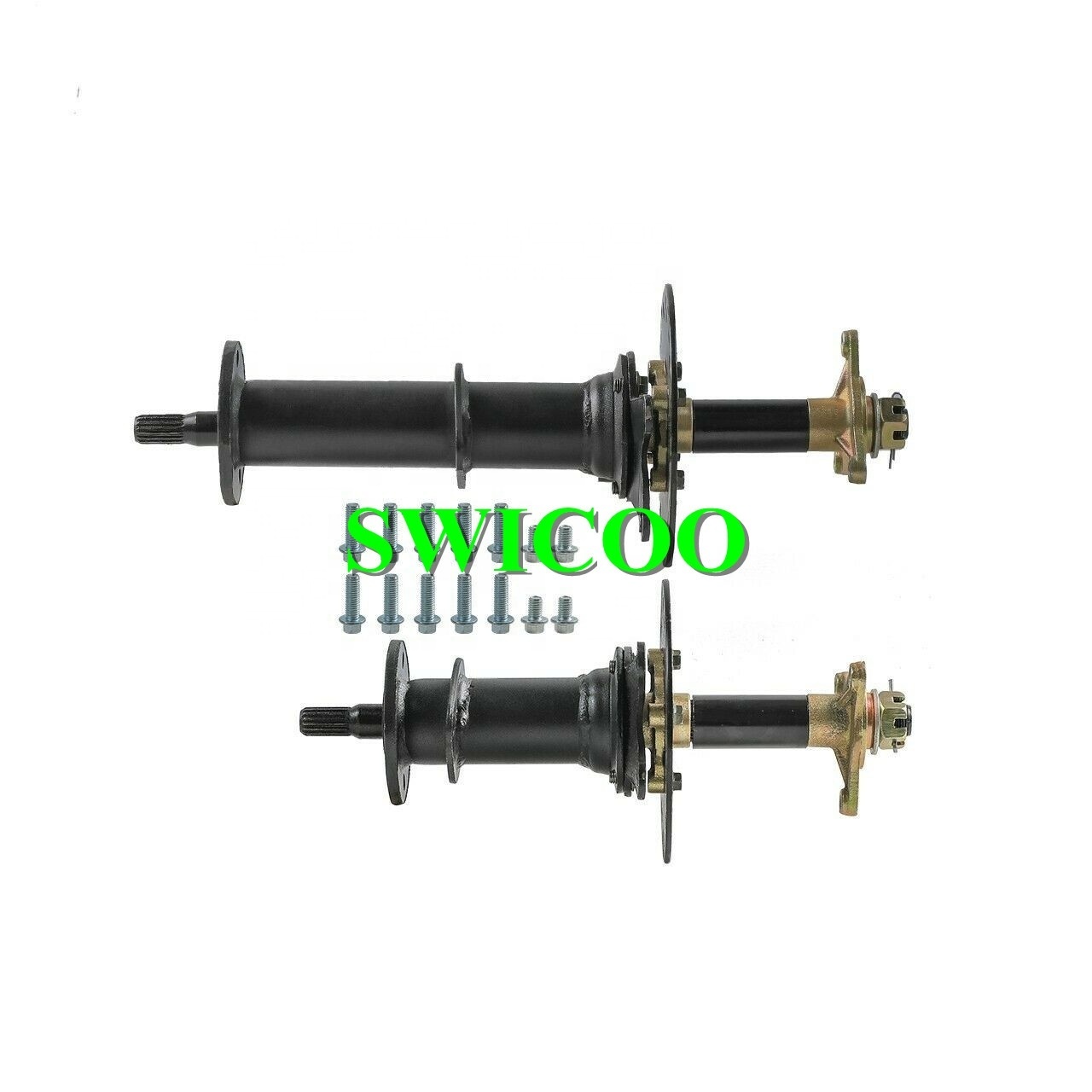 Durable In Use 340mm 430mm Rear Differential Axle For Electric Go Kart ATV Golf Cart Lawn Mower