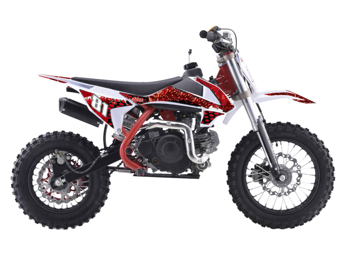 60cc Dirt Bike 4 Stroke Gas Powered Electric Start Pit Bike