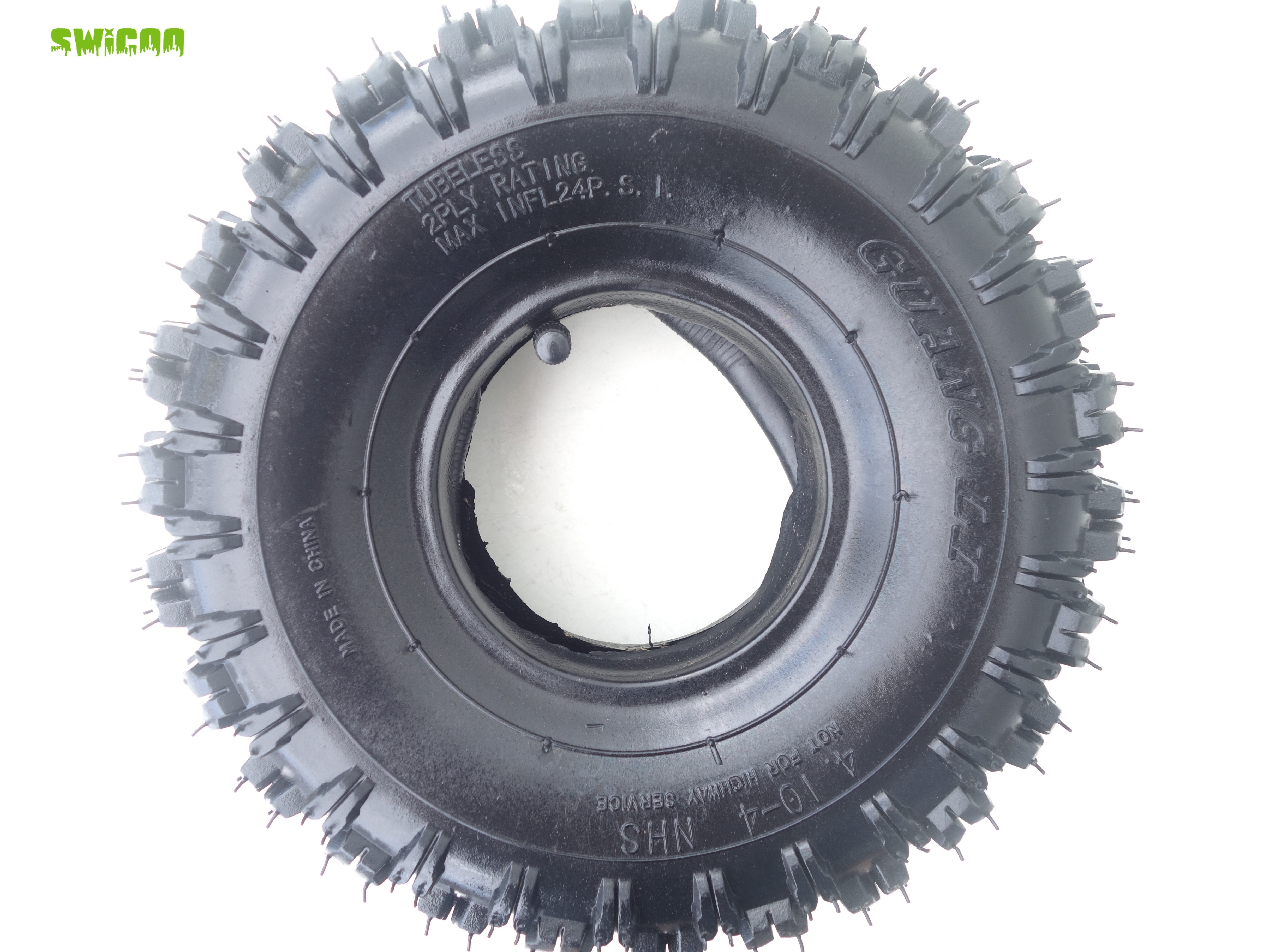 Motorcycle 4.10/3.50-4  4.10-4 Tires Tube 410/350-4 Tyre 2Ply Stud Tire Cart Lawn Garden