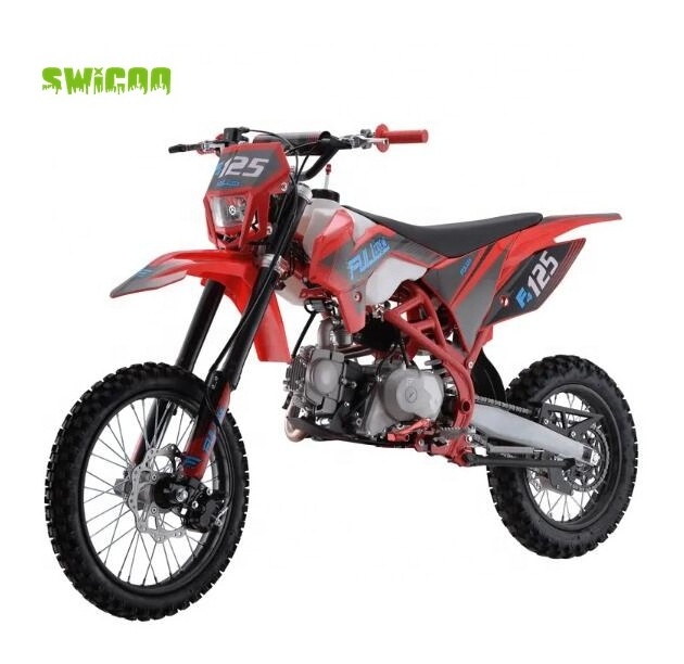 In Stock 125cc Dirt Bike Pit Bike Adults Dirtbikes Pitbikes 125 Dirt Pit Bike with Big 17