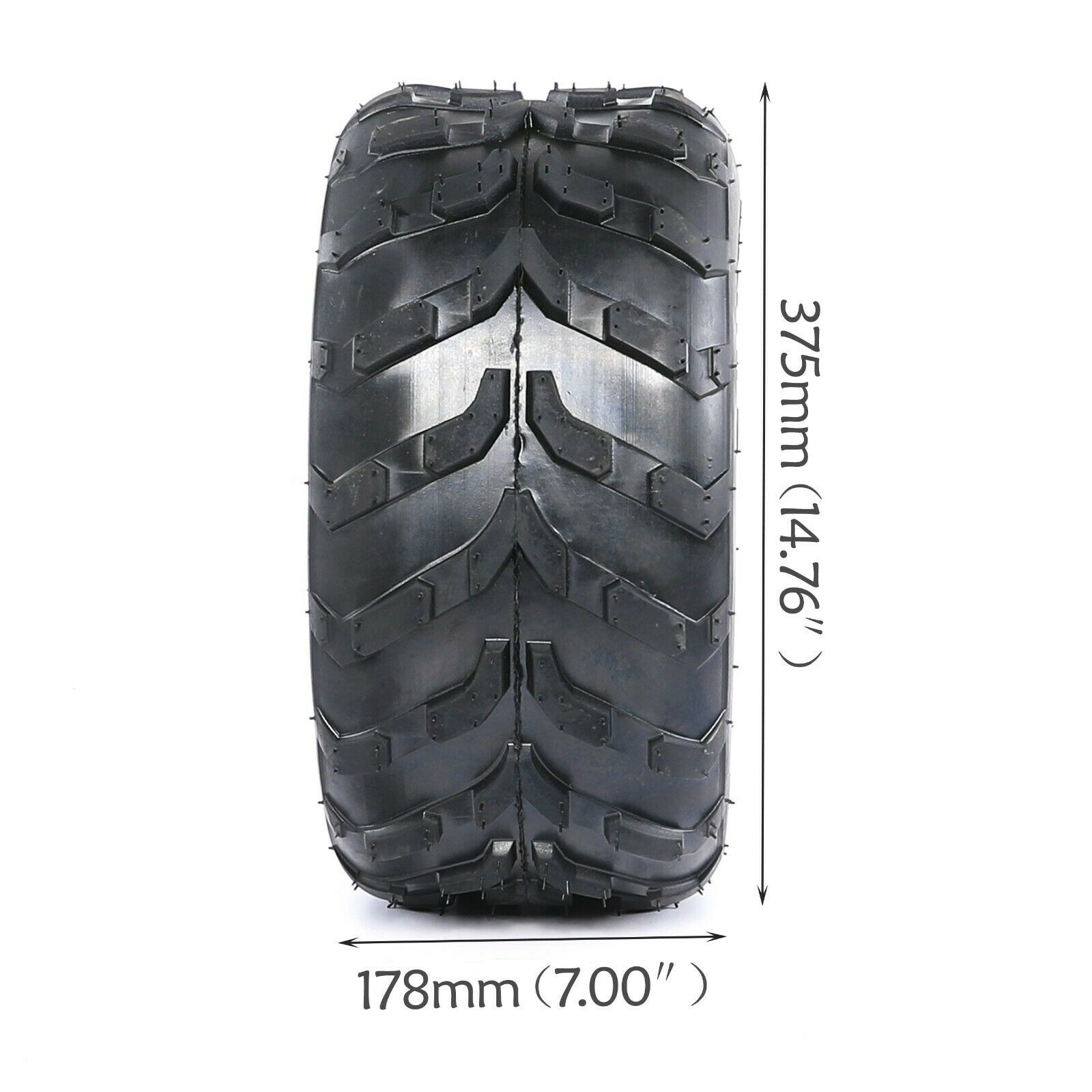 16X8-7 Heavy Duty Tire 16/8-7 Nylon Tyre 4PR For Lawn Mower ATV QUAD