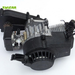 49cc 2 Stroke Electric aluminium Pull Start Engine for Pocket Scooter Chopper Dirt Bike ATV