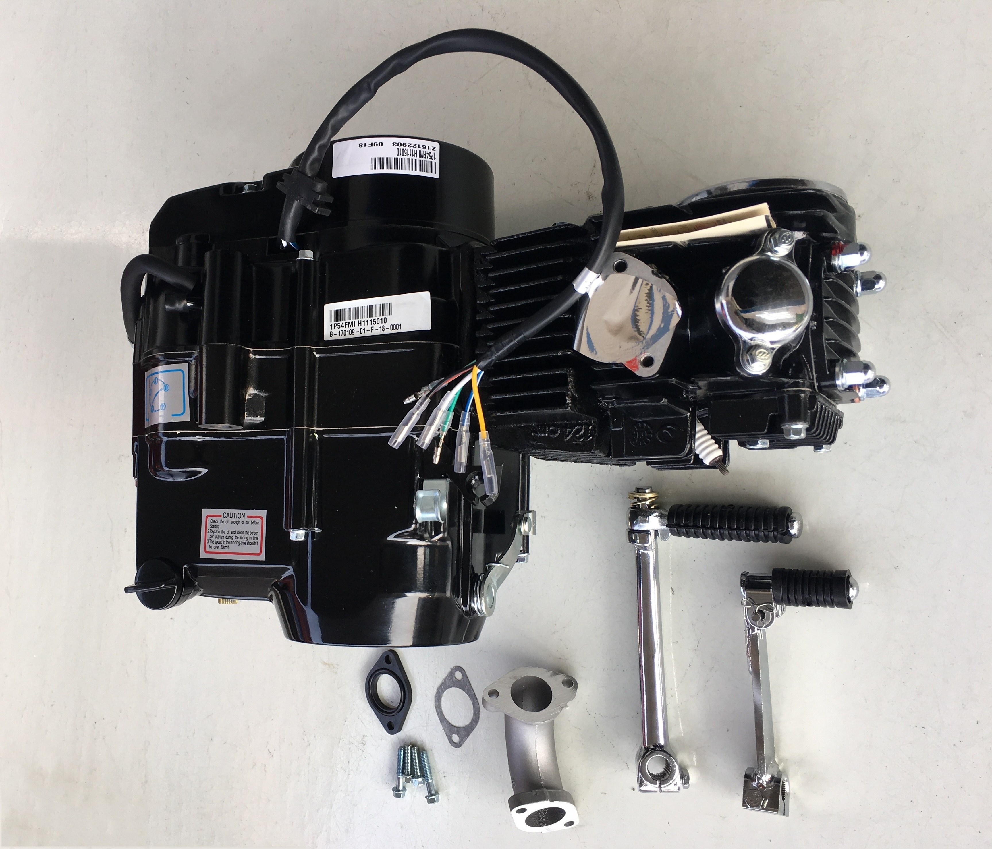 Lifan 125cc Engine System 4 Gears Manual Clutch Engine Motor Pit Pro Trail Dirt Bike ATV Motorcycle Engine 125cc