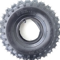 4.10/3.50-4 2Ply Stud Tire 4.10-4 Cart Lawn Garden 410/350-4 Tires Tubeless Dirt Bike Go-kart Motorcycle