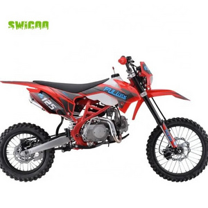 In Stock 125cc Dirt Bike Pit Bike Adults Dirtbikes Pitbikes 125 Dirt Pit Bike with Big 17"/14" Tires Red