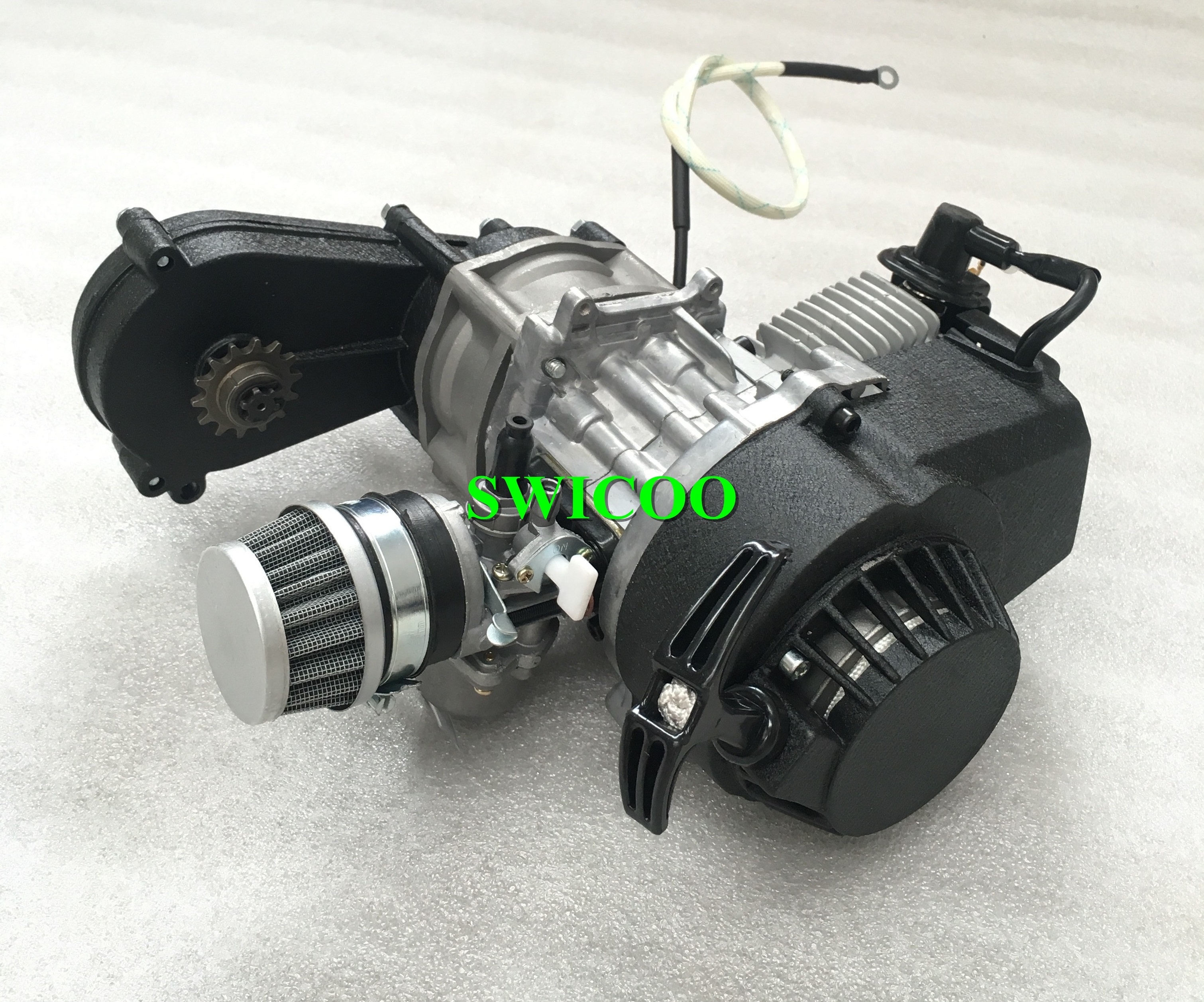 Good Quality 49CC  Pull Start Dirt Bike Engine 2 Stroke Motorcycle Engine for Sale