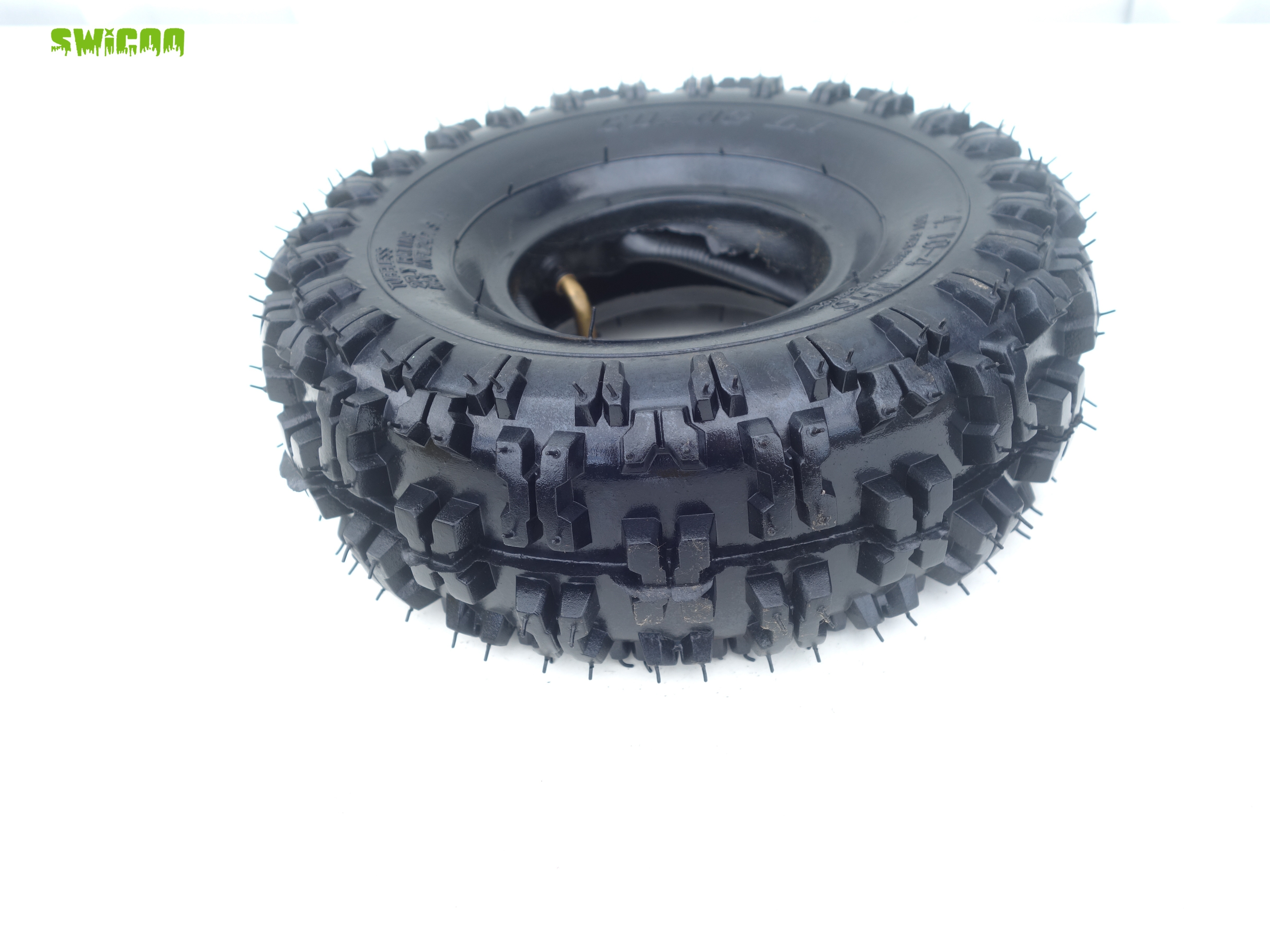 Motorcycle 4.10/3.50-4  4.10-4 Tires Tube 410/350-4 Tyre 2Ply Stud Tire Cart Lawn Garden