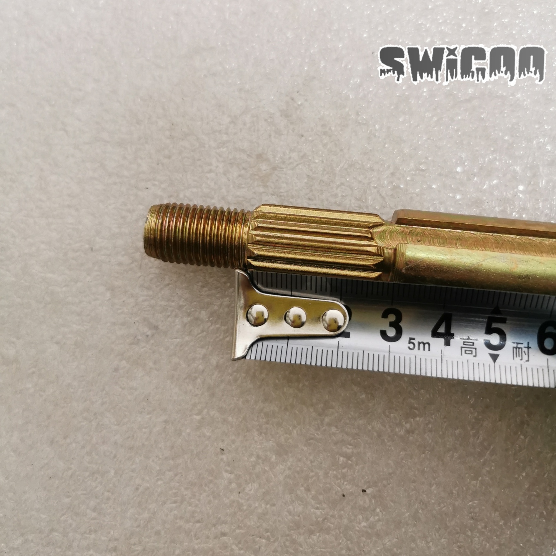 700mm 20mm Diameter Shaft  M14 * 1.5 Thread The Thread Length Is 22mm The Middle Body Length Is 596mm And The Keyway Is 6mm